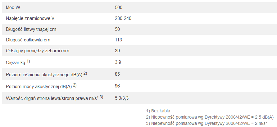 Nożyce do żywopłotu HSE 61